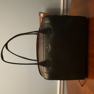 Kate Spade black satchel bag